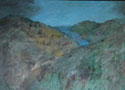 Cader Idris and the Mawddach Estuary by painter Peter Bishop