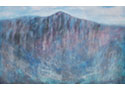 Snowdon from above Nantlle by painter Peter Bishop